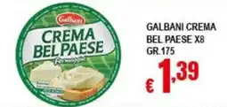 Risparmio Supermercati Galbani crema bel paese offerta