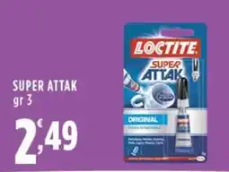 Rossotono Carrefour Loctite super attak offerta