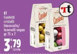 Rossotono Carrefour Confetti Tossotopo offerta