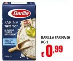 Risparmio Supermercati Barilla farina 00 offerta