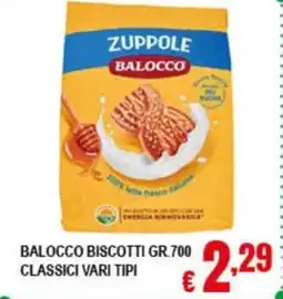 Risparmio Supermercati Balocco biscotti classici offerta