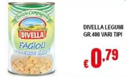 Risparmio Supermercati Divella fagioli cannellini lessati offerta
