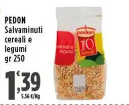 Rossotono Carrefour Pedon Salvaminuti cereali e legumi offerta