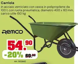 TuttoGiardino Carriola Remco offerta