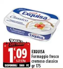 Rossotono Carrefour Exquisa Formaggio fresco cremoso classico offerta
