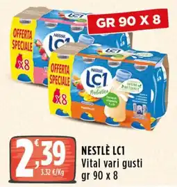 Rossotono Carrefour Nestlé LC1 Vital vari gusti offerta
