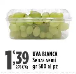 Rossotono Carrefour Uva bianca offerta