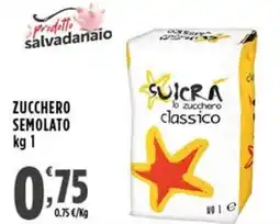 Rossotono Carrefour Zucchero semolato Suicra offerta