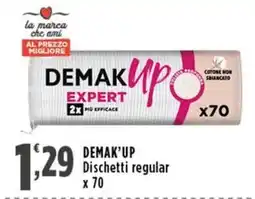 Rossotono Carrefour Demak'up dischetti regular offerta