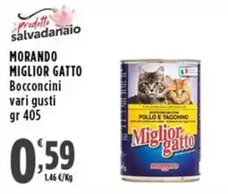 Rossotono Carrefour Miglior gatto Bocconcini offerta