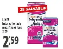 Rossotono Carrefour Lines intervallo lady offerta