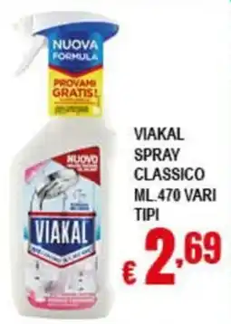 Risparmio Supermercati VIAKAL spray classico offerta