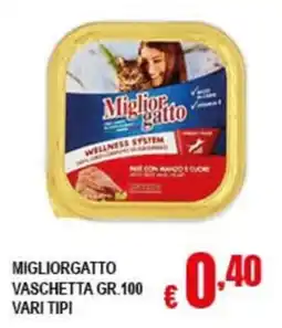 Risparmio Supermercati Migliorgatto vaschetta offerta