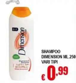 Risparmio Supermercati Shampoo dimension offerta