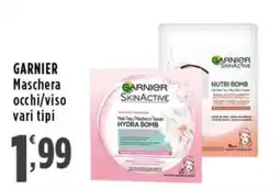 Rossotono Carrefour Garnier Maschera occhi/viso offerta