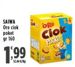 Rossotono Carrefour Oro ciok pocket offerta