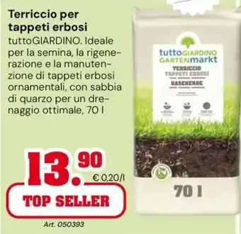 Terriccio per tappeti erbosi tuttoGIARDINO