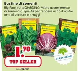 TuttoGiardino Bustine di semi tuttoGIARDINO offerta