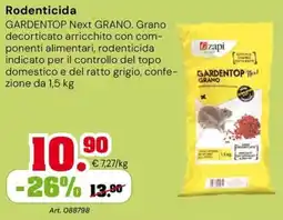 TuttoGiardino Rodenticida Gardentop Next Grano offerta