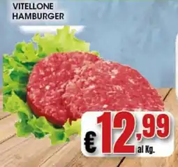 Risparmio Supermercati Vitellone hamburger offerta