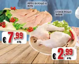 Risparmio Supermercati Cosce pollo intere offerta