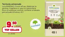 TuttoGiardino Terriccio universale tuttoGIARDINO offerta