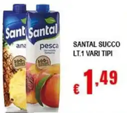 Risparmio Supermercati Santal succo offerta