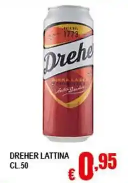 Risparmio Supermercati Dreher lattina offerta