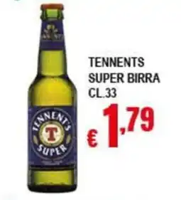 Risparmio Supermercati Tennents super birra offerta