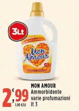 Rossotono Carrefour Mon Amour Ammorbidente offerta