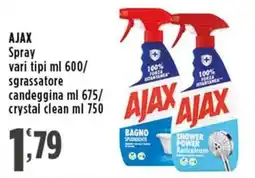 Rossotono Carrefour Ajax spray offerta