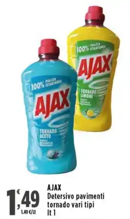 Rossotono Carrefour Ajax Detersivo pavimenti tornado offerta