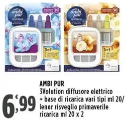 Rossotono Carrefour Ambi Pur 3Volution diffusore elettrico offerta