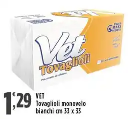 Rossotono Carrefour VET Tovaglioli offerta