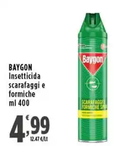 Rossotono Carrefour Baygon Insetticide scarafaggi e formiche offerta