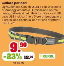 TuttoGiardino Collare per cani Kerbl offerta