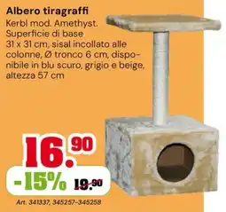 TuttoGiardino Albero tiragraffi Kerbl mod. Amethyst. offerta