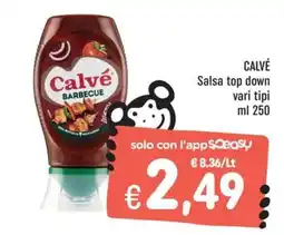 Rossotono Carrefour Calvé Salsa top down offerta