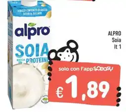 Rossotono Carrefour Alpro Soia offerta