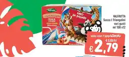 Rossotono Carrefour Valfrutta Sacco I Triangolini vari gusti offerta