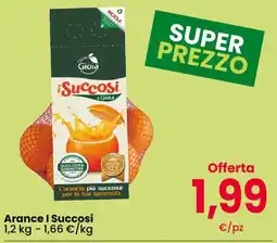 Eurospar Arance I Succosi offerta