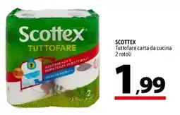 A&O Scottex Tuttofare carta da cucina offerta