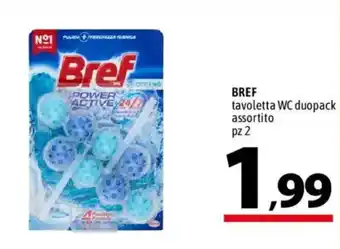 Bref tavola WC assortito