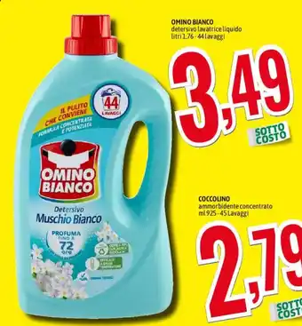 Omino Bianco Detersivo Muschio Bianco