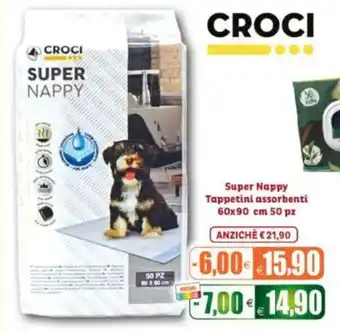 Elite Pet Croci Super Nappy offerta