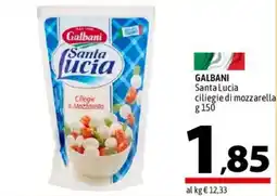 A&O Galbani Santa Lucia ciliegie di mozzarella offerta