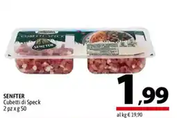 A&O Cubetti di Speck Senfter offerta