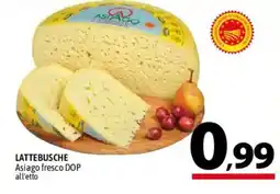 A&O Asiago fresco DOP offerta