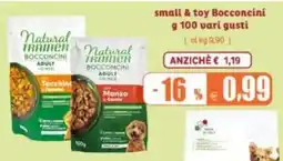 Elite Pet Natural Trainer Bocconcini Adult offerta
