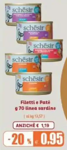 Elite Pet Filetti e Patè schèsir offerta